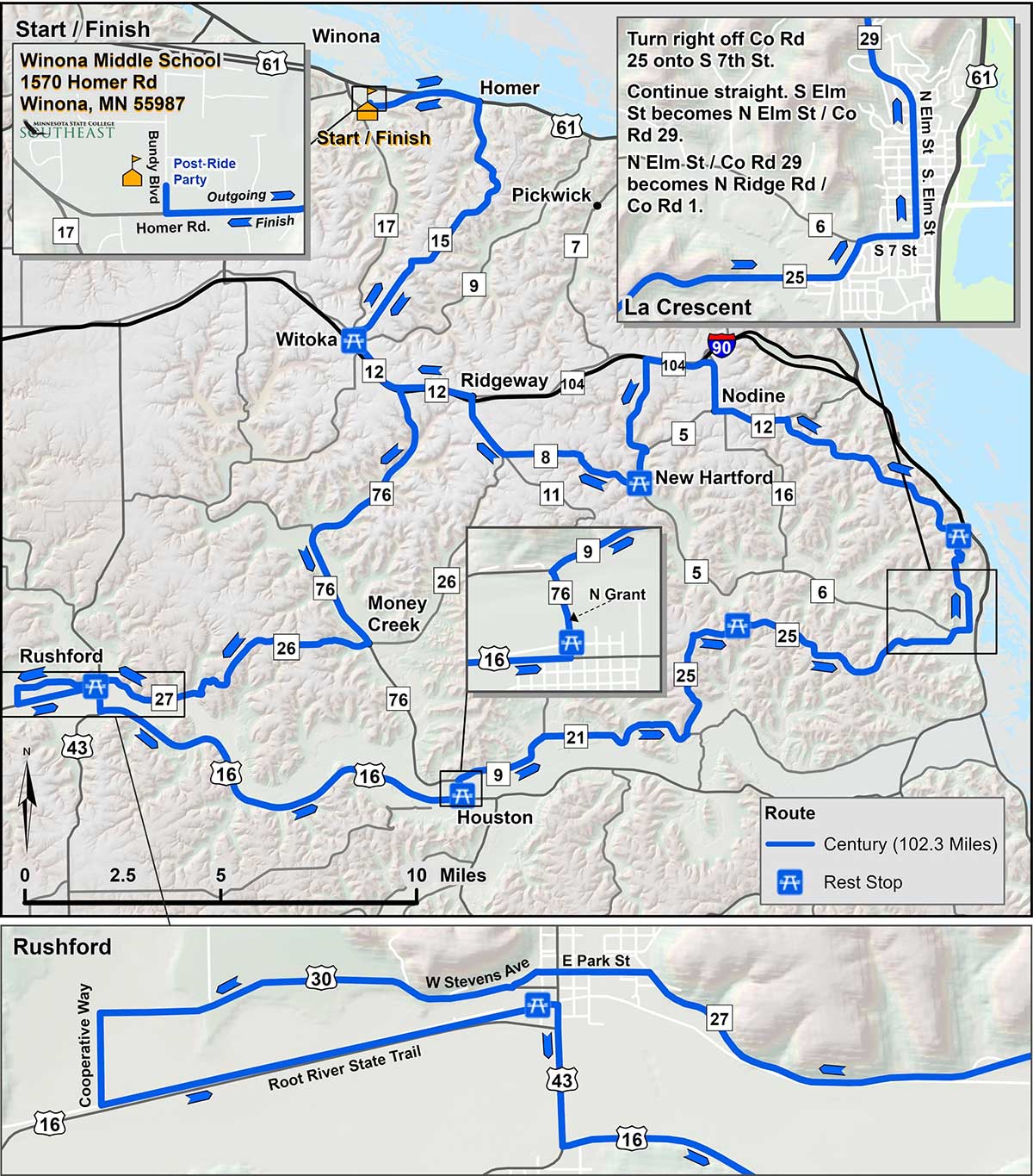 Rtr Century Route 2026 - Ride The Ridges