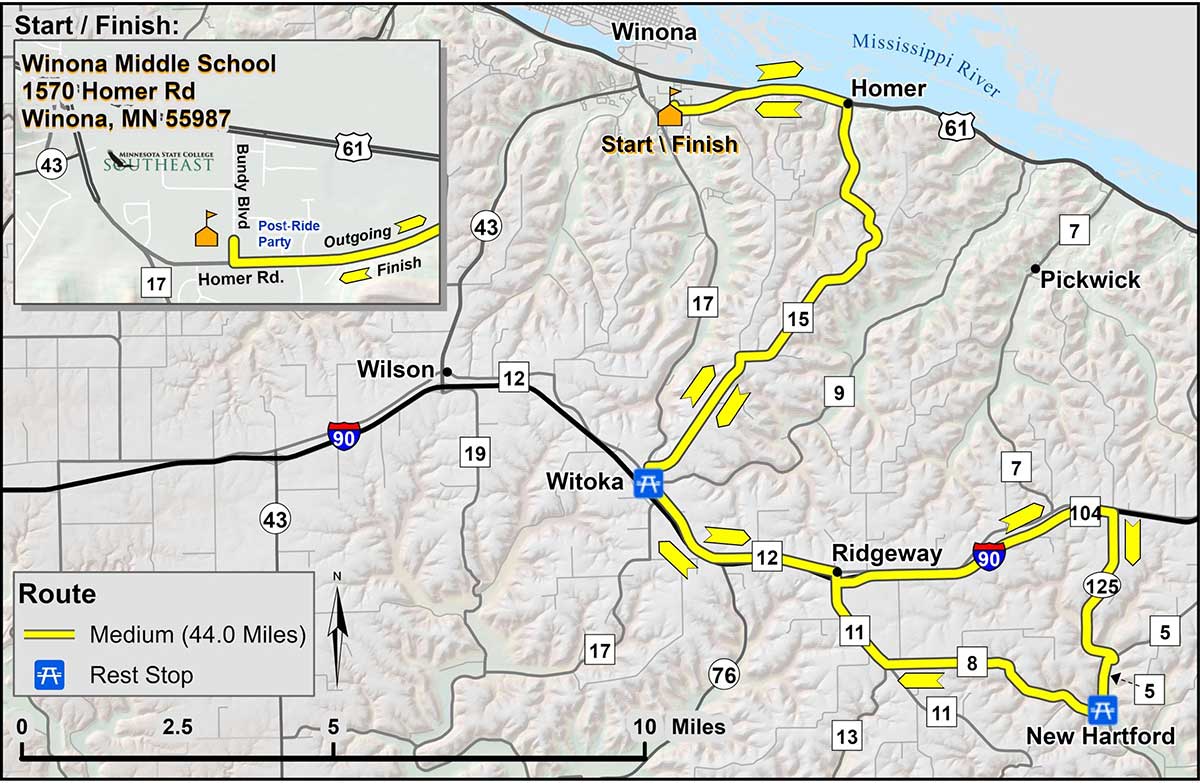Rtr Medium Route 2026 - Ride The Ridges
